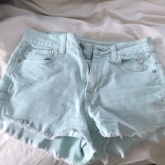 Mint green American Eagle shorts - Picture 1 of 2